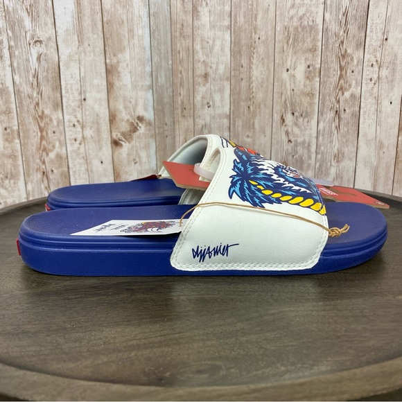 Vans La Costa Slide Sandals DJ Javier Marshmallow Size 10 Men - Picture 6 of 10